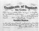 Certificate of Baptism of Margaret Ellen Ethea McKenzie (b. 1938)