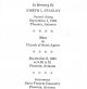 Funeral Service Information for Joseph Lancelot Stanley (b. 1902)