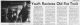 Newspaper Article Concerning John Craig McKenzie - Fire Truck Newspaper Article Concerning John Craig McKenzie - Fire Truck