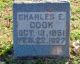 Gravestone of Charles Eli Cook (b. 1851) Gravestone of Charles Eli Cook (b. 1851)