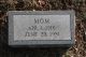 Gravestone of Dorothy Mildred Wade (b. 1916)