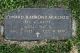 Gravestone of Edward Raymond McKenzie (b. 1923)