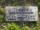Gravestone of Mason (Mace) Ezzel