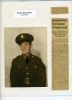 Photo of Boyd Edenhart and Newspaper Clipping Concerning His Death Photo of Boyd Edenhart and Newspaper Clipping Concerning His Death