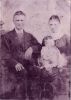Photo of Ernest Floyd Crowe, Margaret Agatha McKenzie (b. 1860) with son Elbridge Crowe